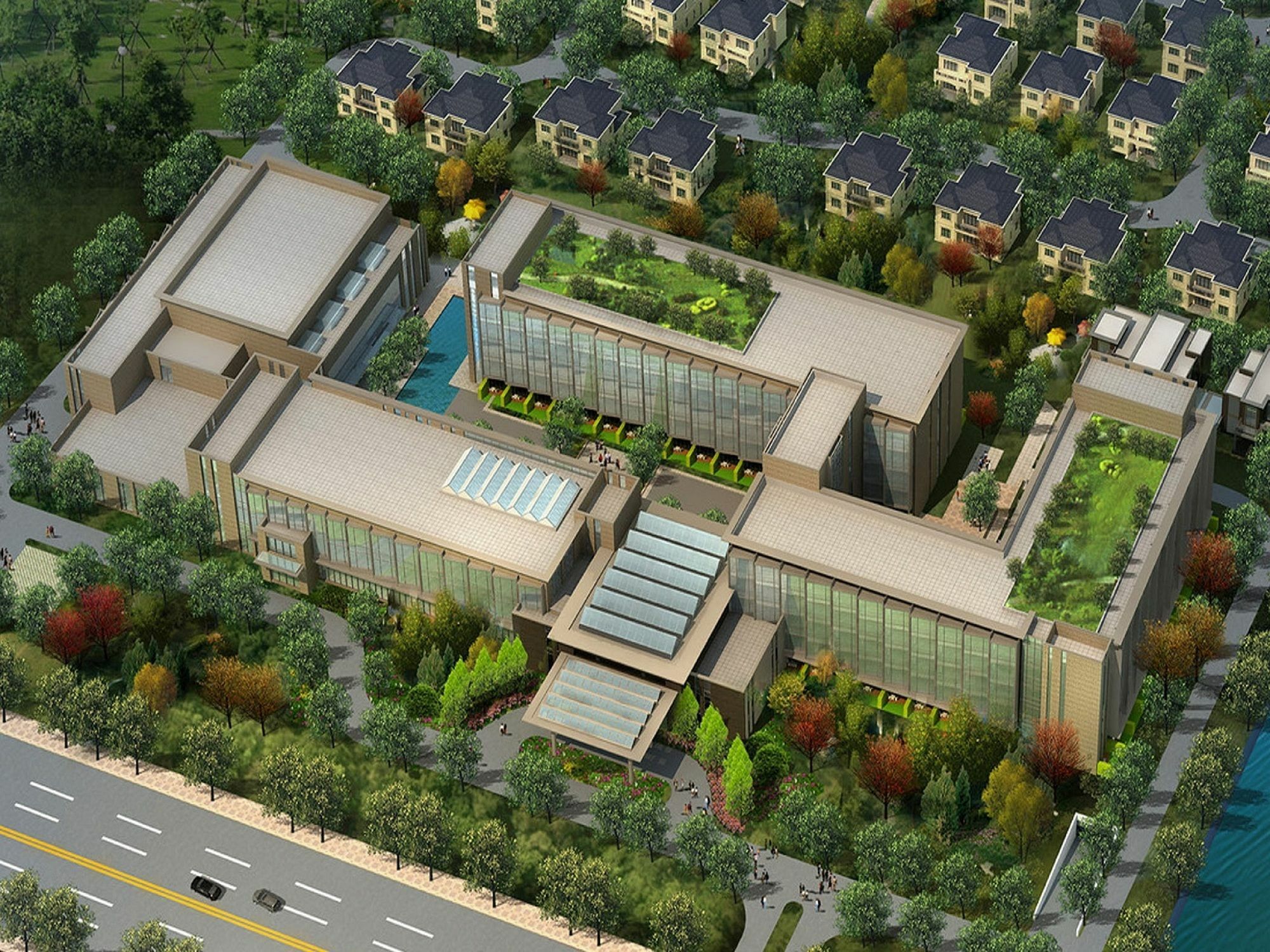 Sheraton Shanghai Chongming Hotel Esterno foto